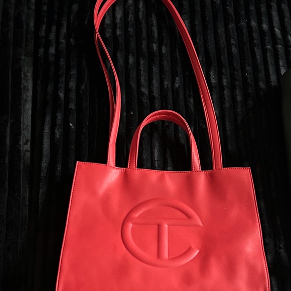 Telfar Handbags - Telfar Bold Red Tote Bag